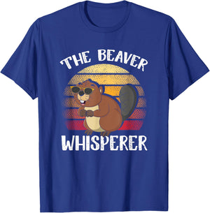 Beaver Whisperer for Beaver Lover Men Women T-Shirt - T-Shirt | Royal