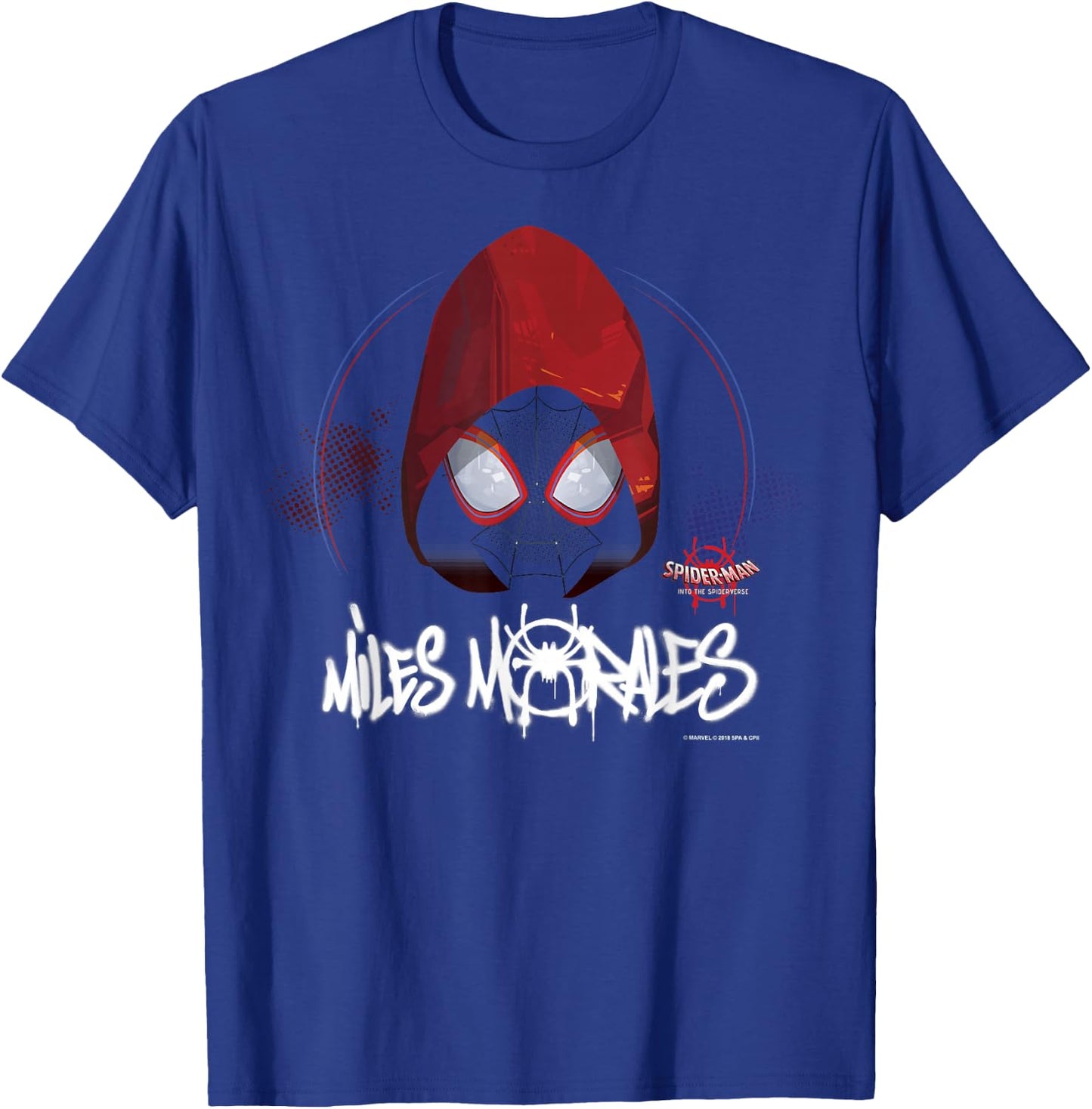 Marvel Spider-Man Spiderverse Red Hood Small T-Shirt - T-Shirt | Royal