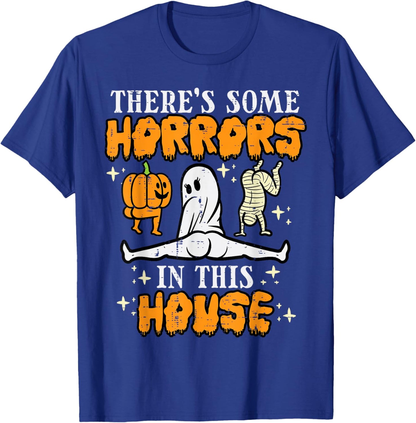Halloween Some Horrors In This House Funny Costume Women T-Shirt - T-Shirt | Royal