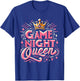 Game Night Queen Boardgame Lover Board Game Player T-Shirt - T-Shirt | Royal