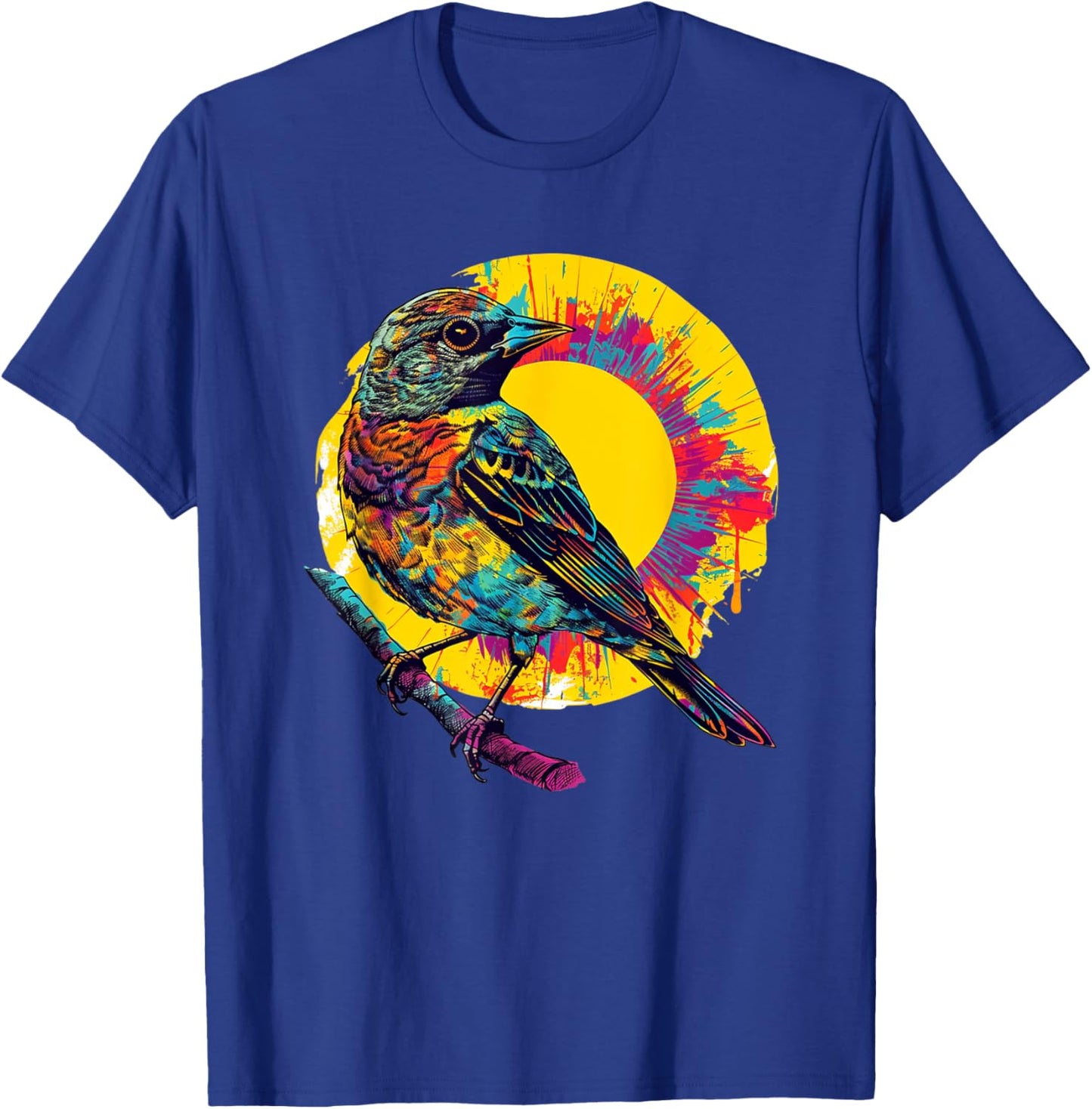 Orioles Bird Tie Dye Graphic Design Shirt Men Women Kids T-Shirt - T-Shirt | Royal