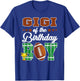Gigi Of The Birthday Boy Football Party Family Matching T-Shirt - T-Shirt | Royal