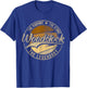 Woodstock GA | Georgia | Vintage Distressed , Small, Black T-Shirt - T-Shirt | Royal
