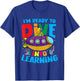 Funny Back To School Submarine Ready To Dive Into Learning T-Shirt - T-Shirt | Royal