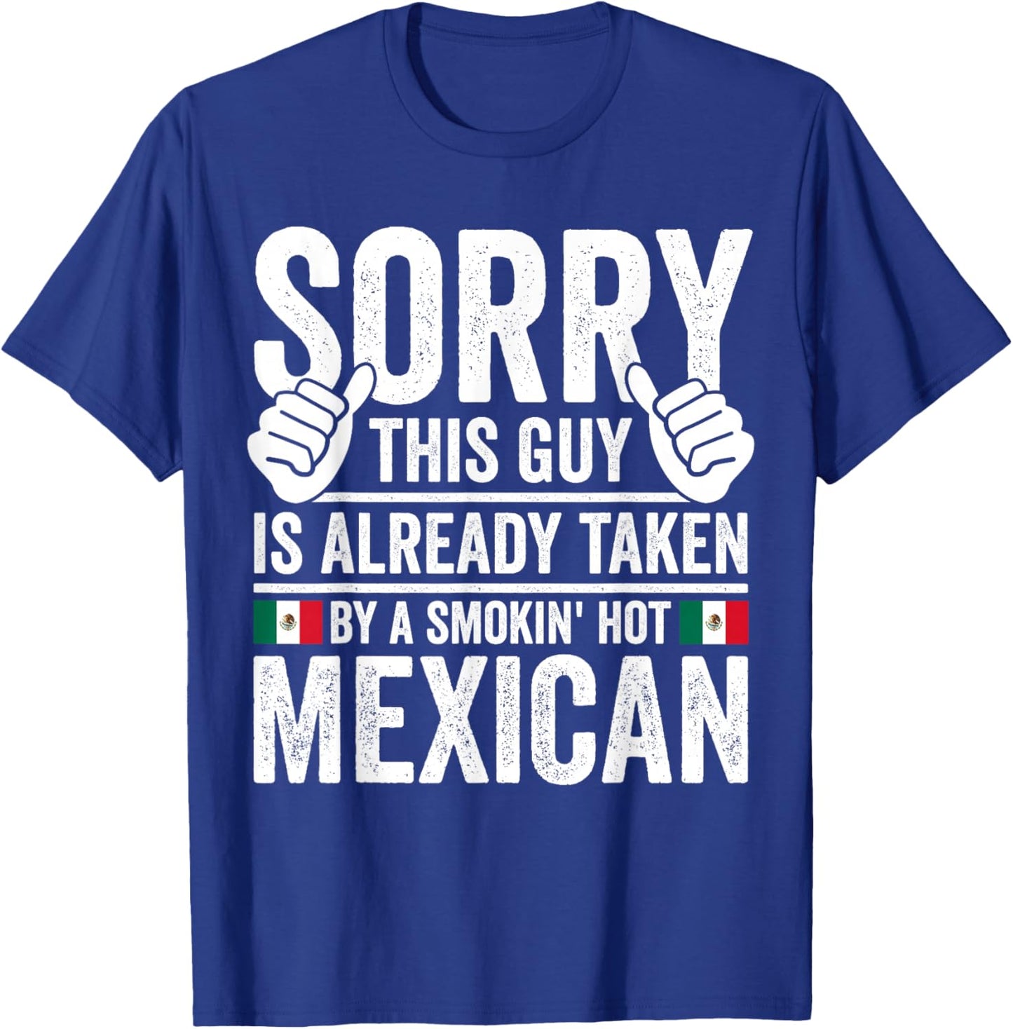Mexican Roots Outfit Funny Mexico Heritage T-Shirt - T-Shirt | Royal