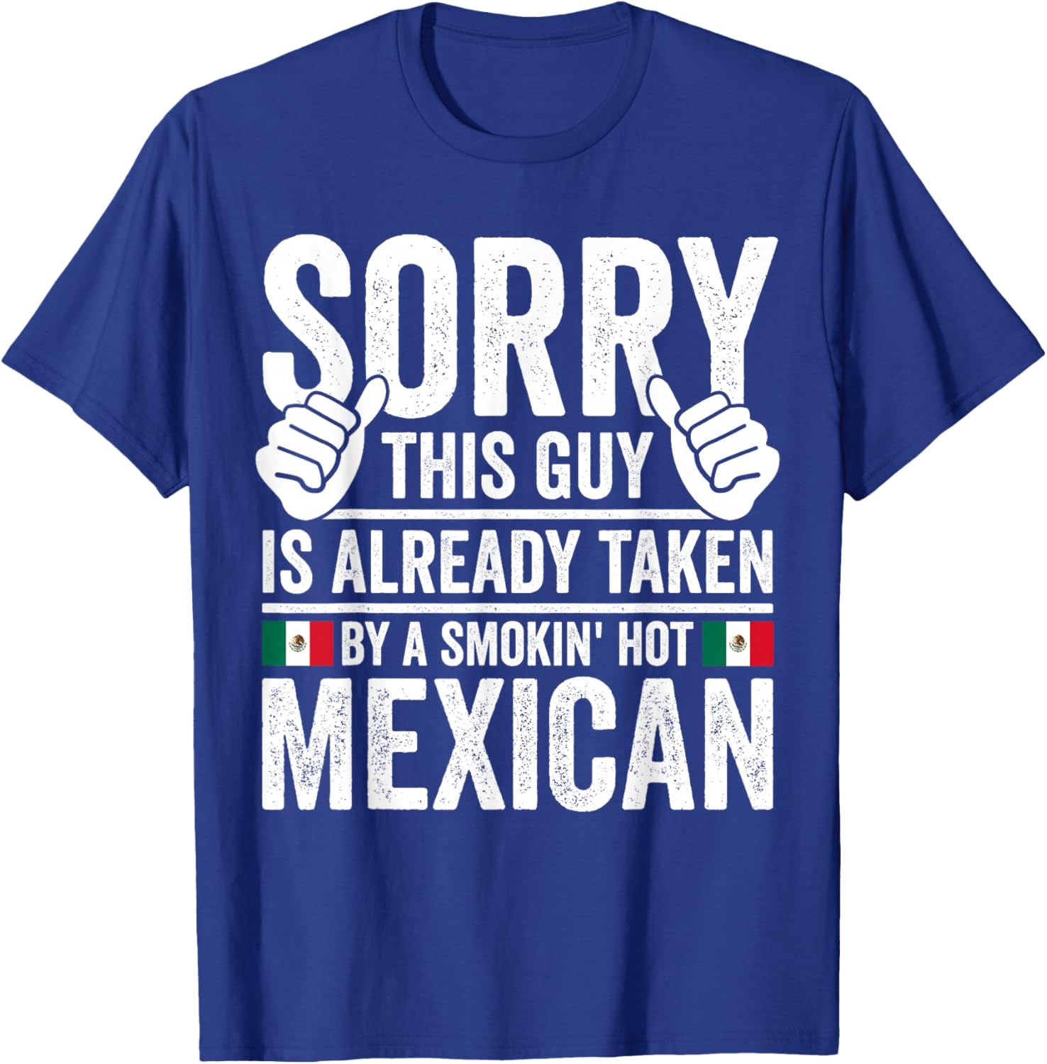 Mexican Roots Outfit Funny Mexico Heritage T-Shirt - T-Shirt | Royal