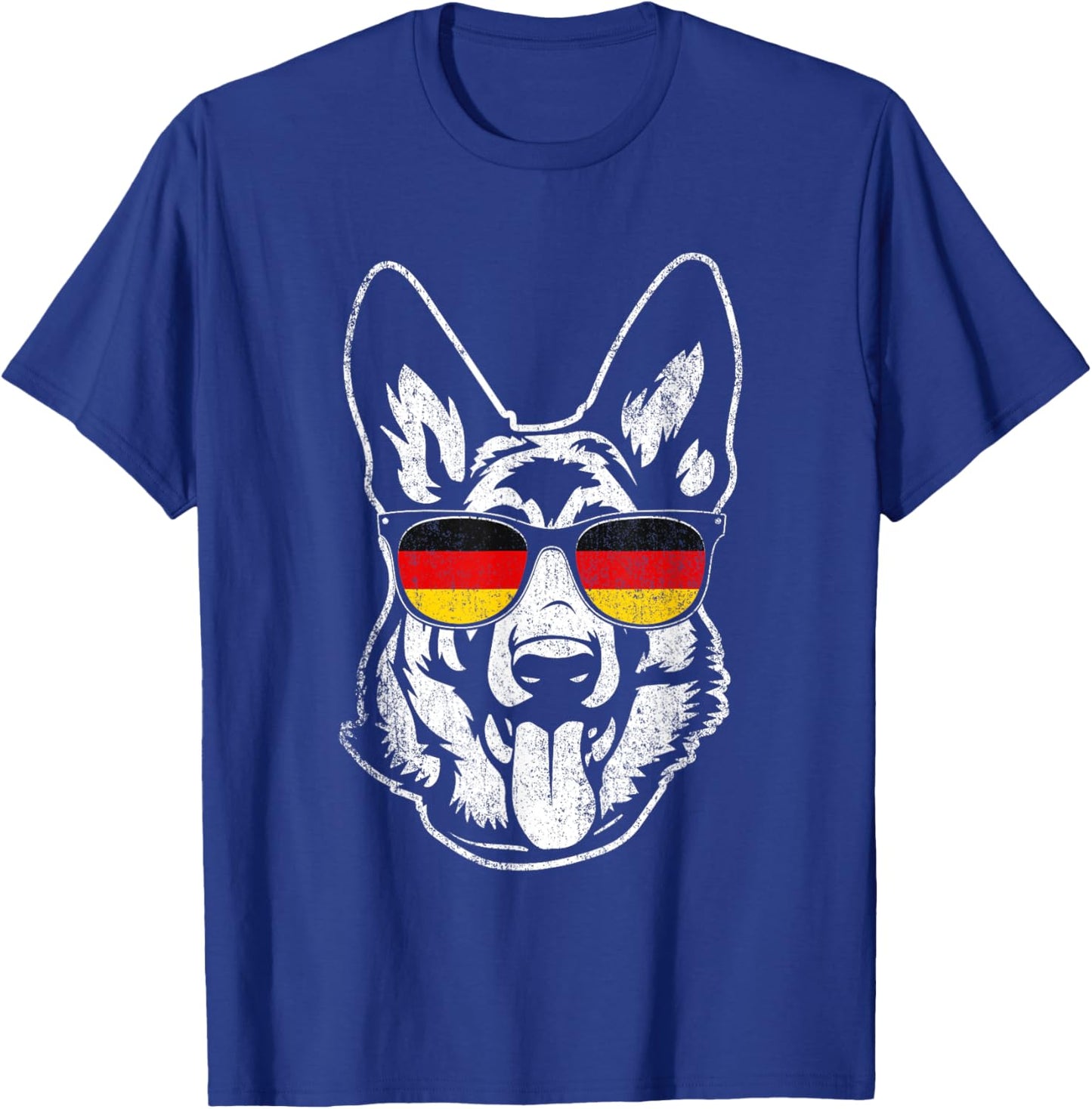 Groovy German Shepherd - Dog Lover Canine Pet Trainer T-Shirt - T-Shirt | Royal
