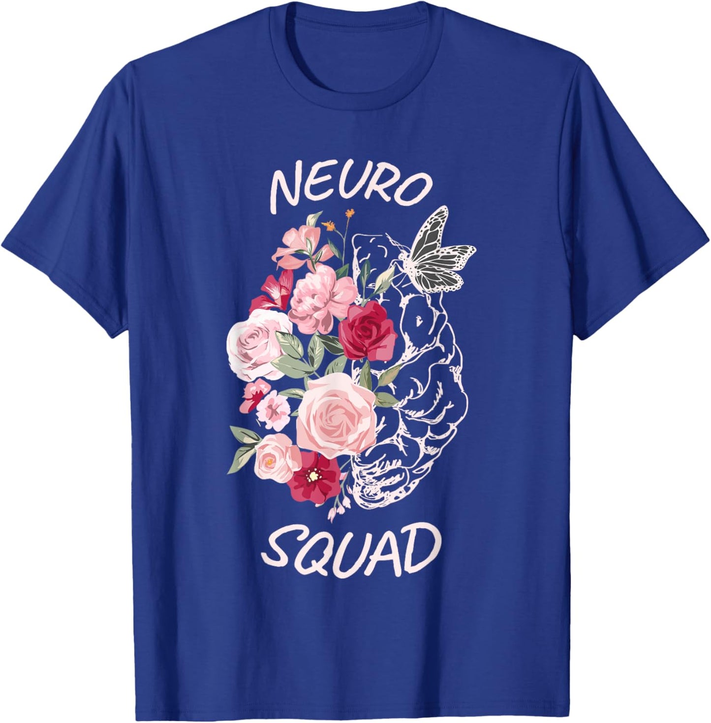 Neurology Neuro Nurse Neuro Tech Neuro Squad T-Shirt - T-Shirt | Royal