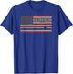 USS Doris Miller CVN-81 Aircraft Carrier American Flag Women Kids Men T-Shirt - T-Shirt | Royal