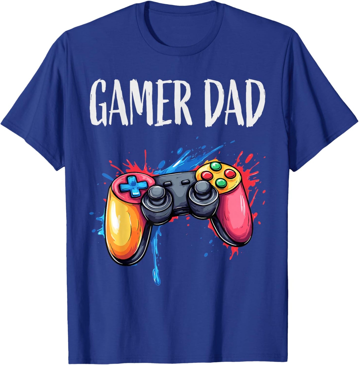 Gamer Dad T-Shirt - T-Shirt | Royal