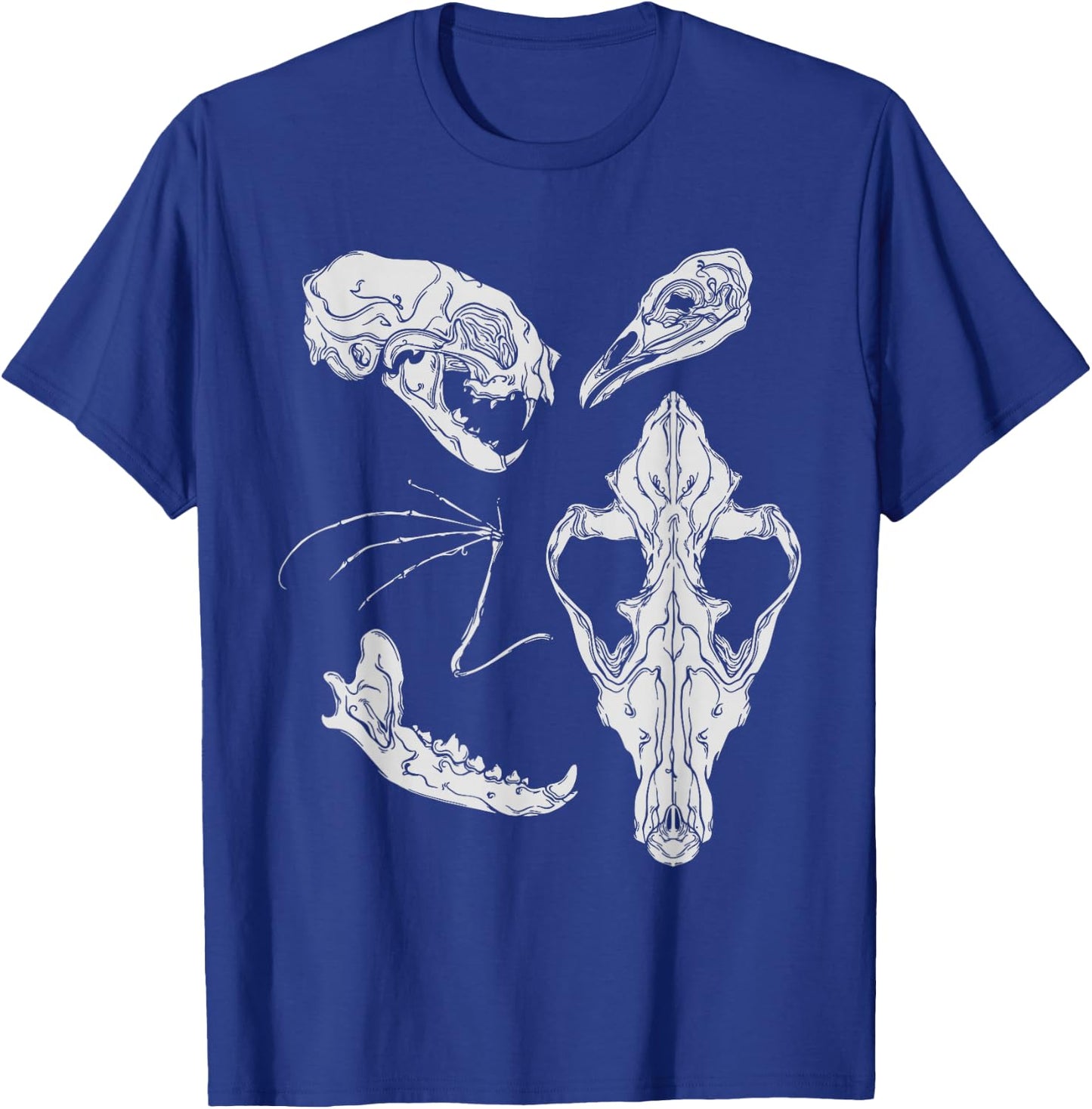 Gothic Horror | Witch Wicca | Vulture Culture | Animal Bone T-Shirt - T-Shirt | Royal