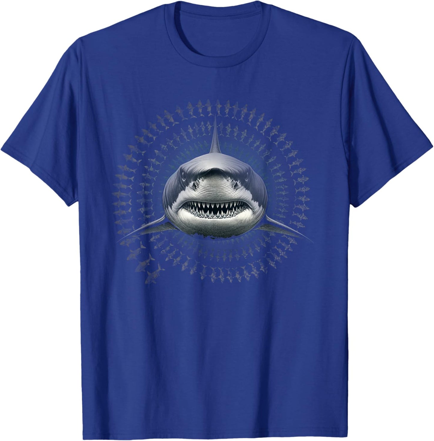 Hai Fische Helix Haie Megalodon Haifisch Shark Meerestiere T-Shirt - T-Shirt | Royal