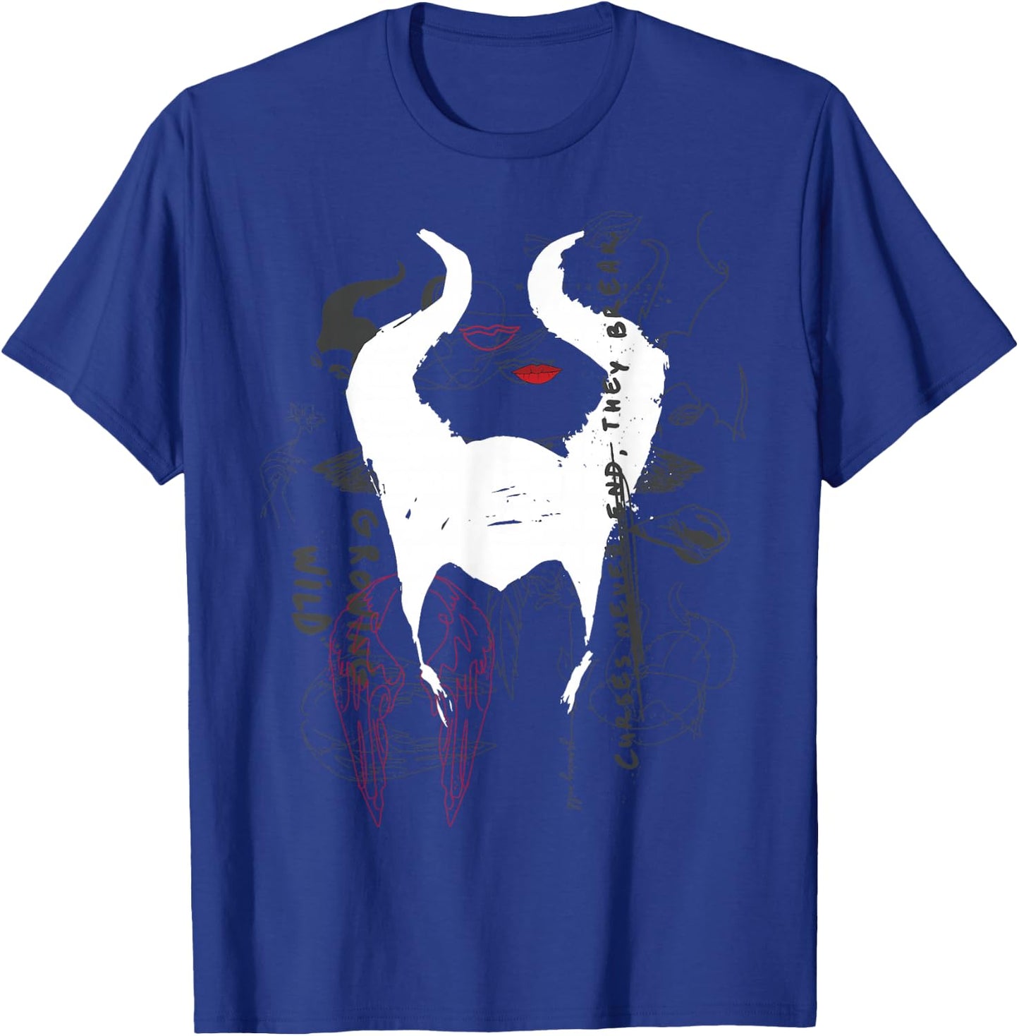 Disney Maleficent Mistress Of Evil Growing Wild Collage T-Shirt - T-Shirt | Royal