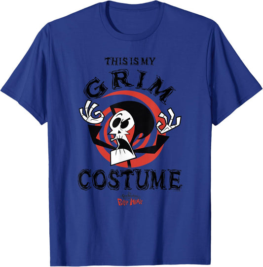 The Grim Adventures of Billy & Mandy Halloween Grim Costume T-Shirt - T-Shirt | Royal
