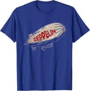 Love Zeppelin Proud Name Personalized Lovers Apparel Airship T-Shirt - T-Shirt | Royal