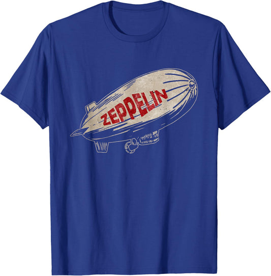 Love Zeppelin Proud Name Personalized Lovers Apparel Airship T-Shirt - T-Shirt | Royal