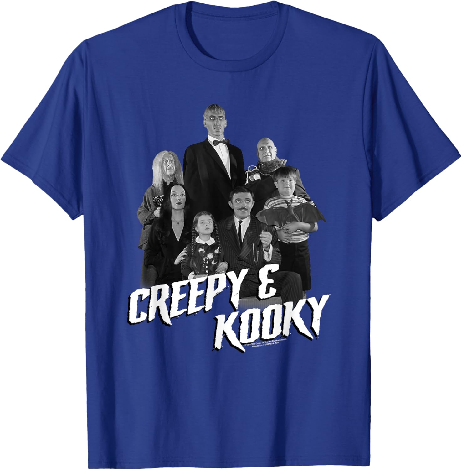 The Addams Family Creepy and Kooky T-Shirt - T-Shirt | Royal