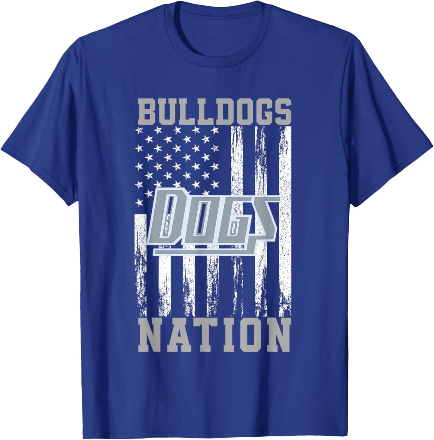 Edmond Memorial Bulldogs Logo Nation HS T-Shirt - T-Shirt | Royal