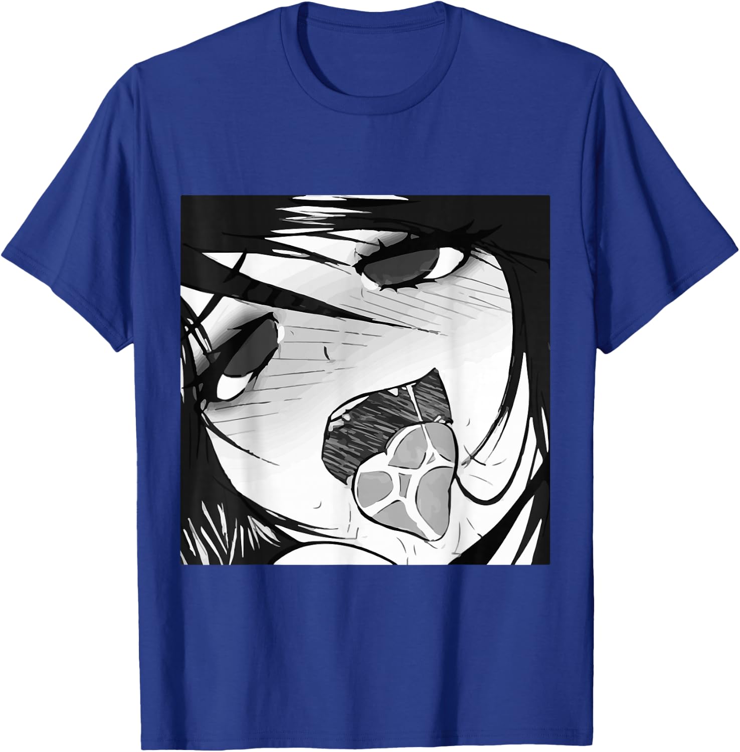 Ecchi Otaku Hentai Waifu Ahegao Girl Manga Anime T-Shirt - T-Shirt | Royal