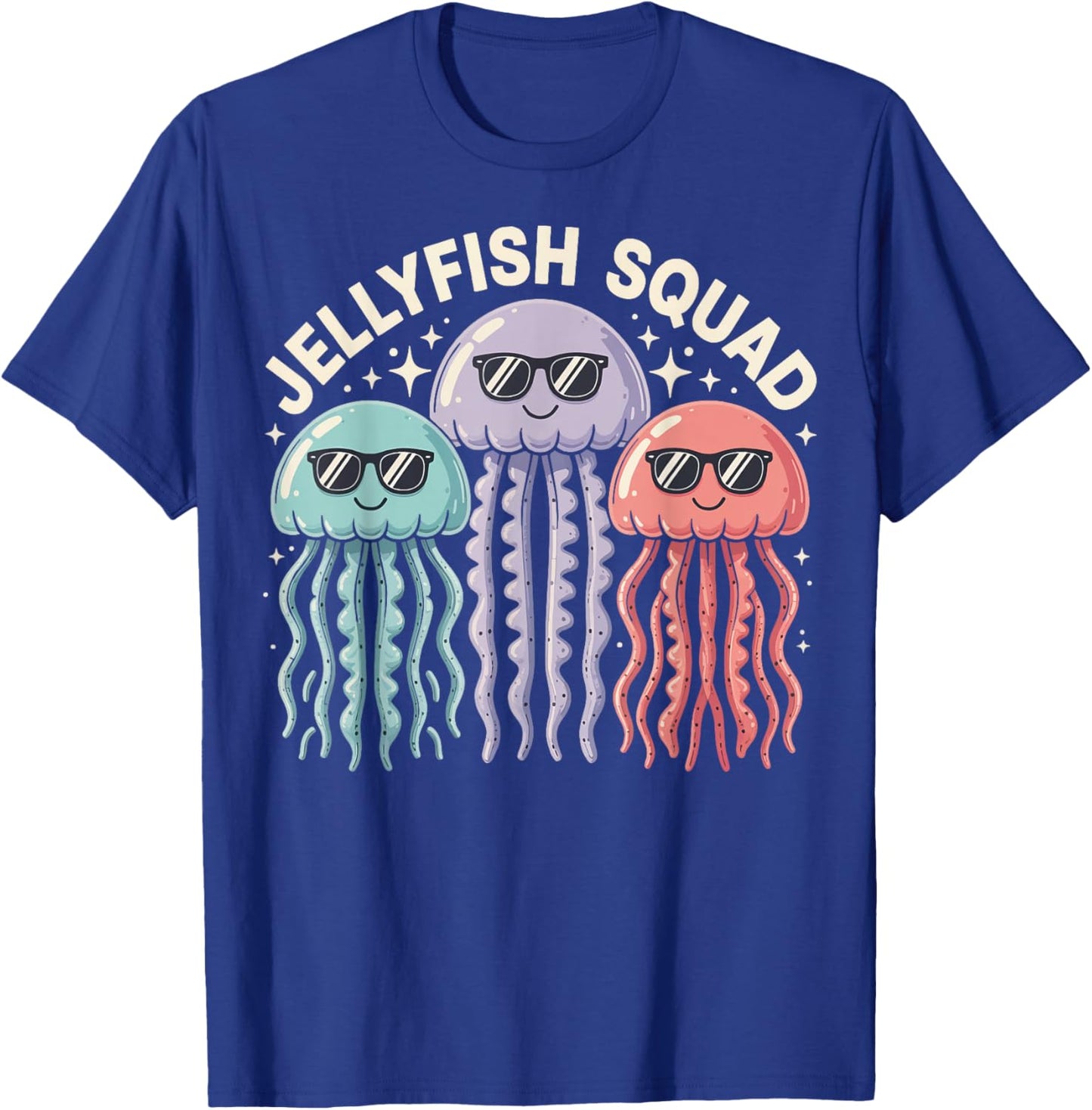 Jellyfish Squad T-Shirt - T-Shirt | Royal