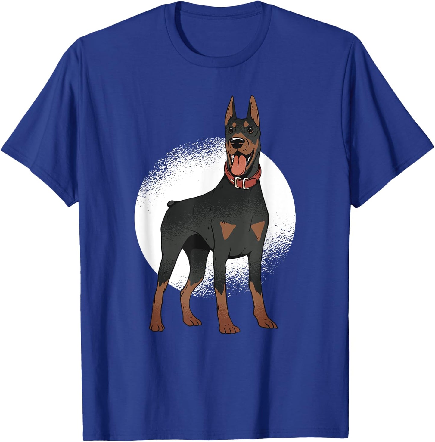 Doberman Dog for Dobie lover, Doberman Mom T-Shirt - T-Shirt | Royal