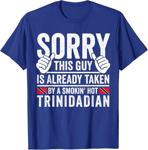 Trinidadian Roots Outfit Funny Trinidad Heritage T-Shirt - T-Shirt | Royal