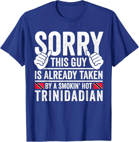 Trinidadian Roots Outfit Funny Trinidad Heritage T-Shirt - T-Shirt | Royal