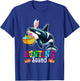 Hunting Squad Easter Bunny Orca Hunting Eggs Basket T-Shirt - T-Shirt | Royal