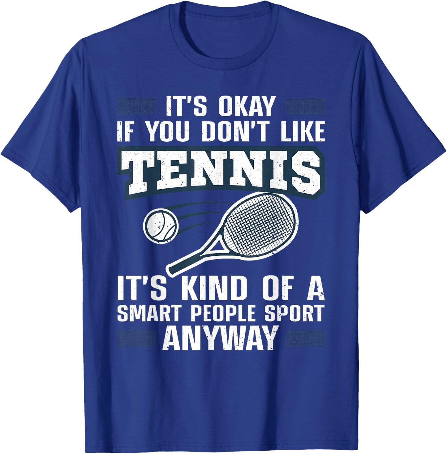 Cute Tennis Women Tennis Players Coach Sports Humor T-Shirt - T-Shirt | Royal