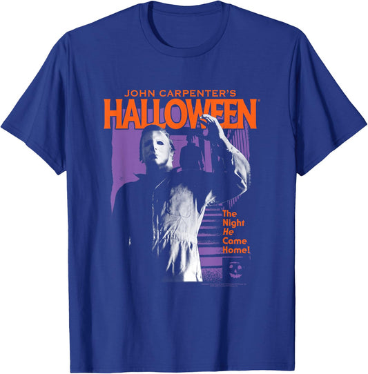Halloween Michael Myers Pop Art T-Shirt - T-Shirt | Royal