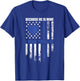 Because He is Mine - I Walk this Line Girlfriend Support T-Shirt - T-Shirt | Royal