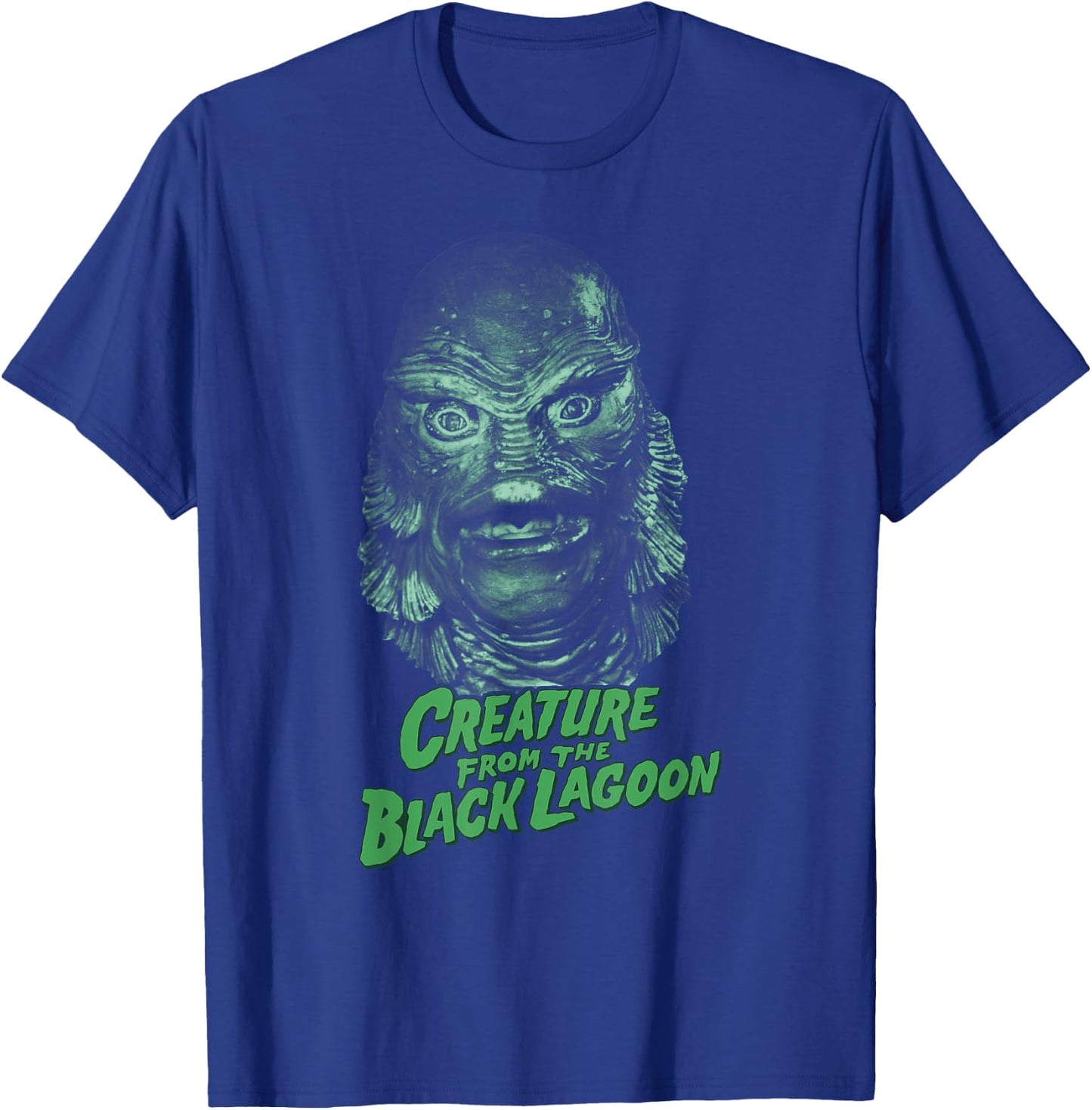 Universal Monsters Creature From The Black Lagoon Portrait T-Shirt - T-Shirt | Royal