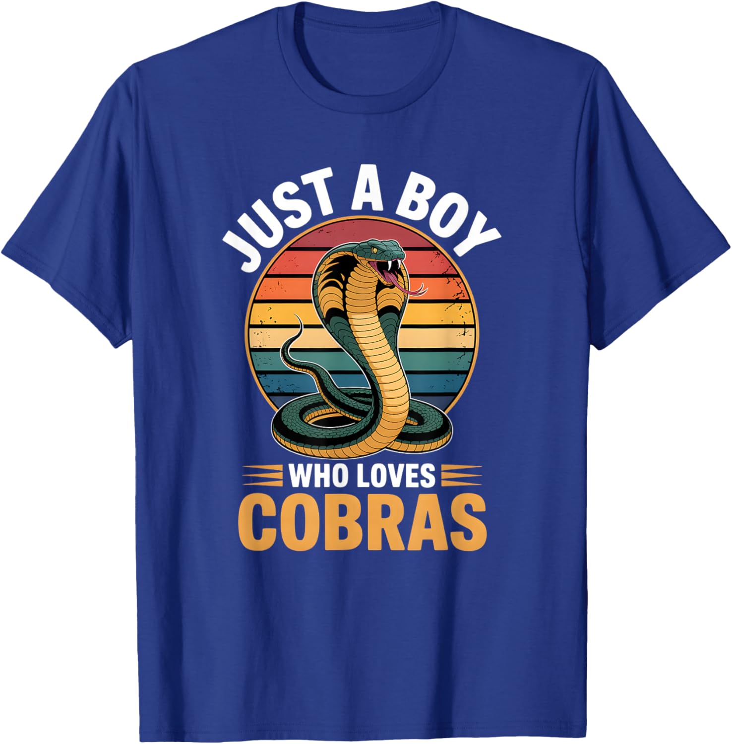 Boys Cobra T-Shirt - T-Shirt | Royal