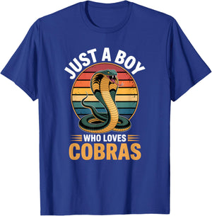 Boys Cobra T-Shirt - T-Shirt | Royal