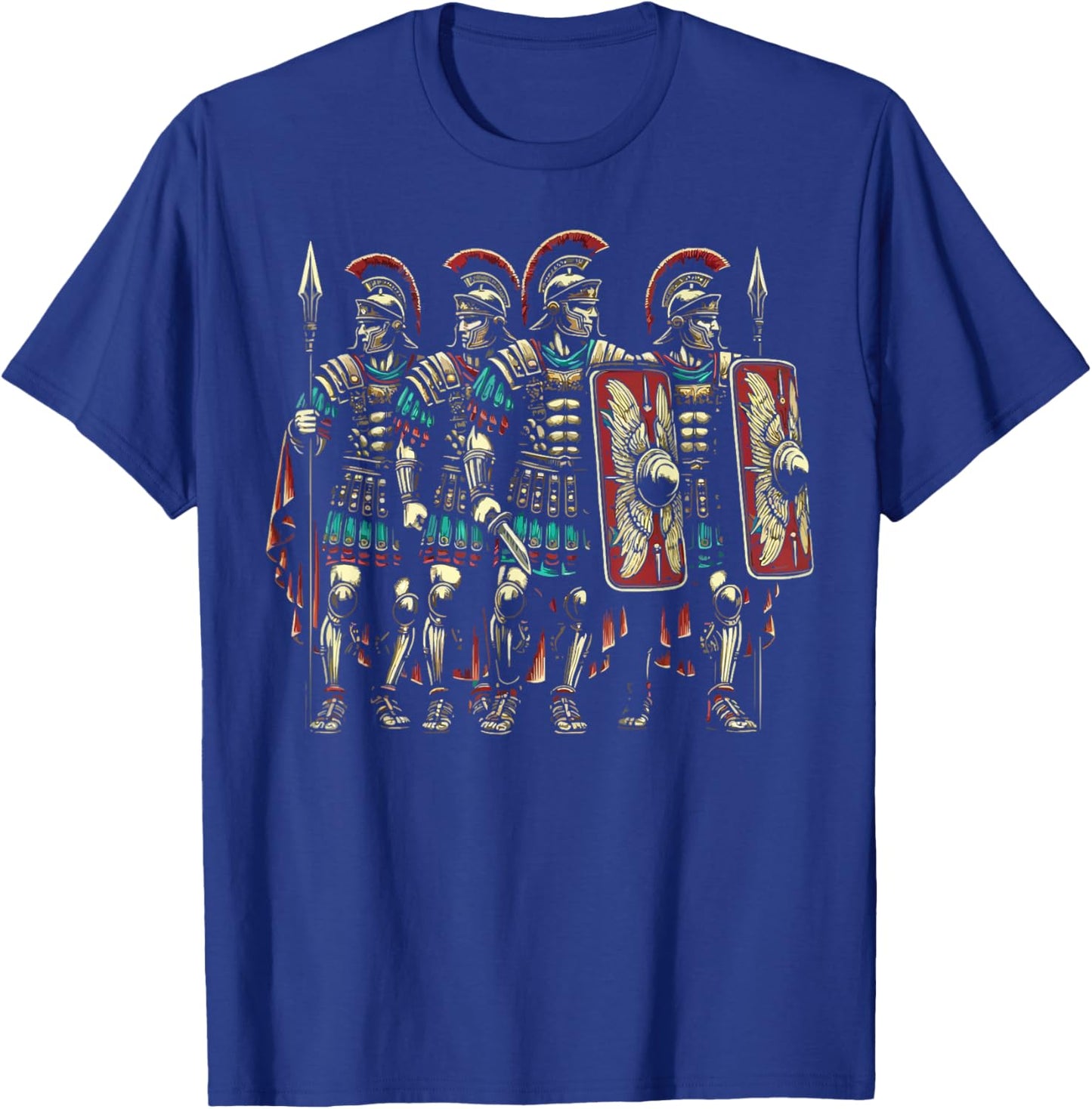 Roman Legionnaires Gladiator Ancient Rome Roman Empire T-Shirt - T-Shirt | Royal