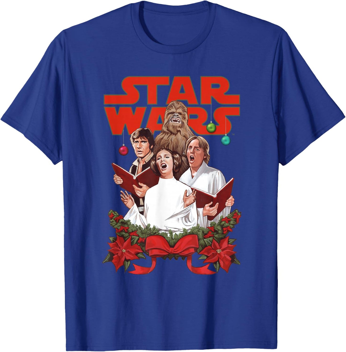 Star Wars Rebel Choir Funny Holiday T-Shirt - T-Shirt | Royal