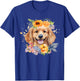 Watercolor English Cocker Spaniel Puppy T-Shirt - T-Shirt | Royal