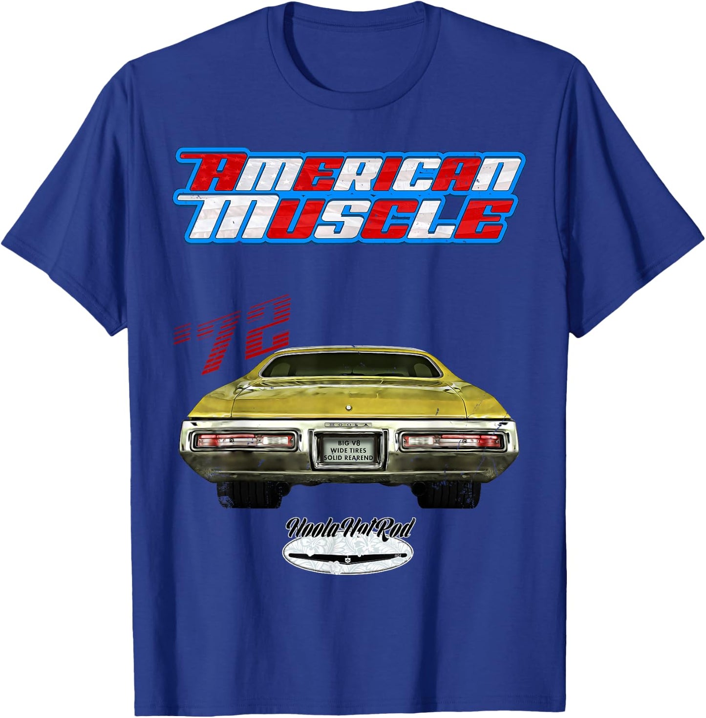 1972, 72,Skylark,Limited,Riviera,Gran,Grand,Sport,GS,Muscle T-Shirt - T-Shirt | Royal