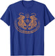Twin Tiger Sak Yant Tattoo Muay Thai Thai Martial Arts T-Shirt - T-Shirt | Royal