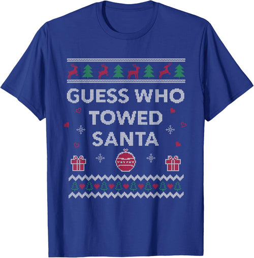 Tow Truck Driver Christmas Funny Xmas Design