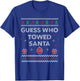 Tow Truck Driver Christmas Funny Xmas Design T-Shirt - T-Shirt | Royal