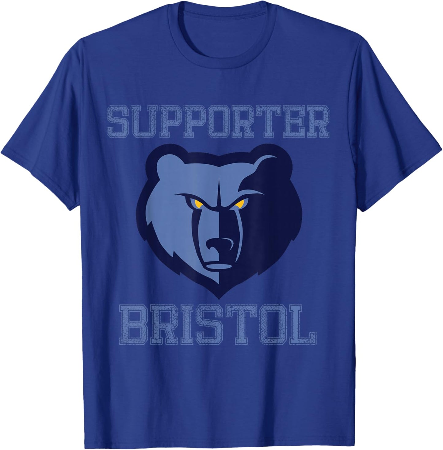 Supporter Bristol Rugby Funny Rugbyman England T-Shirt - T-Shirt | Royal