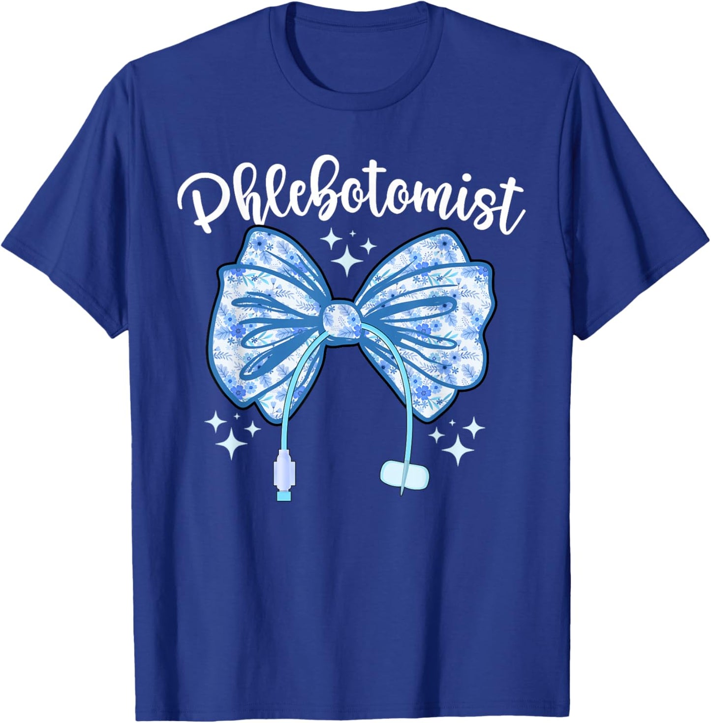 Phlebotomist Coquette Phlebotomy Phlebotomist T-Shirt - T-Shirt | Royal
