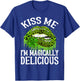 Kiss Me I'm Magically Delicious St Patrick's Day Lip Leopard T-Shirt - T-Shirt | Royal
