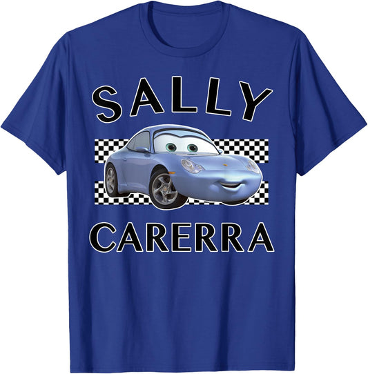 Disney Pixar Cars Sally Carerra Finish Graphic T-Shirt - T-Shirt | Royal