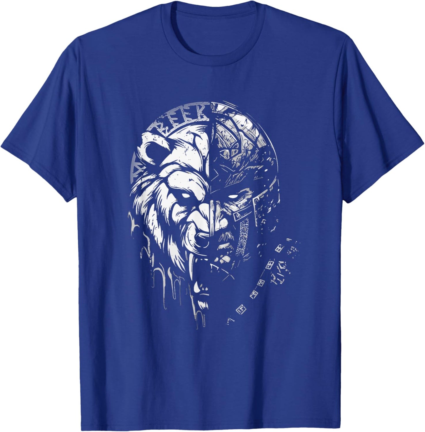 Berserk Warrior Odin Runes Norse Mythology Vikings T-Shirt - T-Shirt | Royal