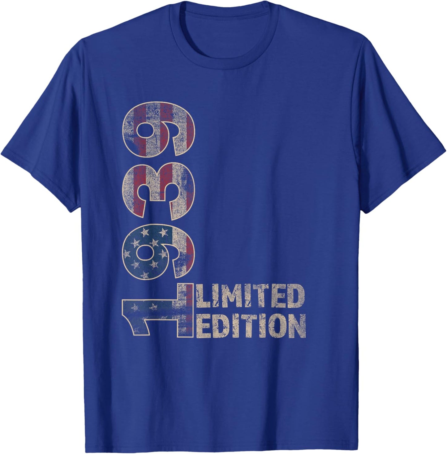 86th Birthday Gift men Vintage born 1939 turning 86 Year Old T-Shirt - T-Shirt | Royal