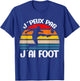 J´Peux Pas J´Ai Football For Children Boys , Black, S T-Shirt - T-Shirt | Royal