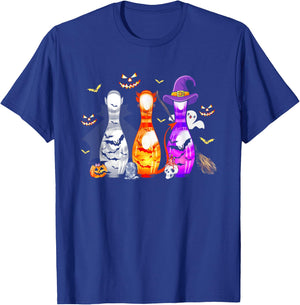 Cute Bowling Pin Halloween Spooky Costume T-Shirt - T-Shirt | Royal