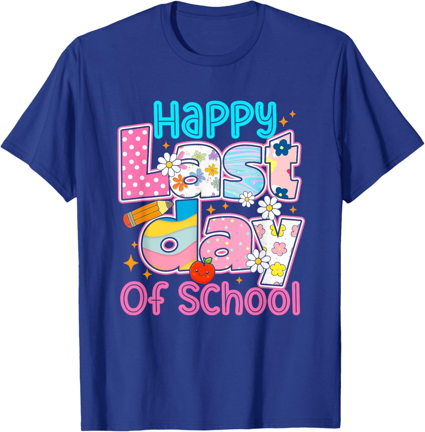 Kids Hello Summer T-Shirt - T-Shirt | Royal